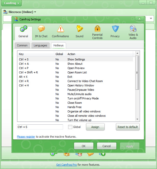 free download camfrog video chat room for laptop window 7